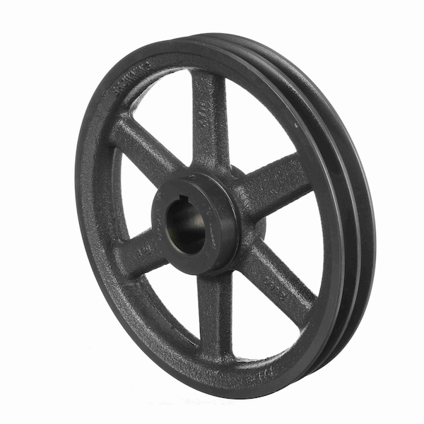 2 Groove Cast Iron Fhp - Finished Bore Sheave, 2AK94X 1 3/8